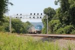 AMTK 116 leads the eastbound Pennsylvanian toward Harrisburg